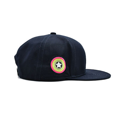ODM 100% Cotton Fashional Flat Brim Baseball Hat Korea Hip Hop Cap