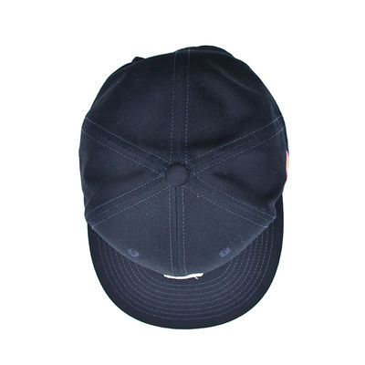ODM 100% Cotton Fashional Flat Brim Baseball Hat Korea Hip Hop Cap