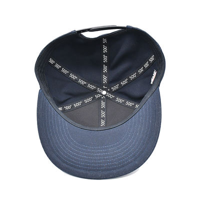 ODM 100% Cotton Fashional Flat Brim Baseball Hat Korea Hip Hop Cap