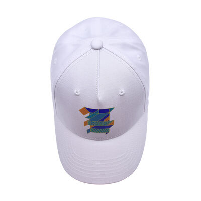 Oem Custom Logo White Baseball Caps Wholesale Adjustable Embroidery Curved Fitted Unisex Sports Cap Hats