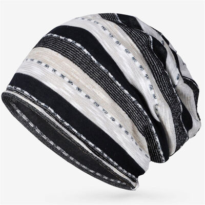 ACE Topi Slouchy Rajut Hangat Musim Dingin Ukuran Besar Unisex Dewasa Mode Logo Kustom Bahan Lembut