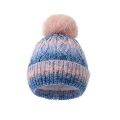 OEM Knit Beanie Hat Acrylic Polyester Wool Merino Style Beanie Disesuaikan Panas Nyaman Pakaian Kepala Musim Dingin