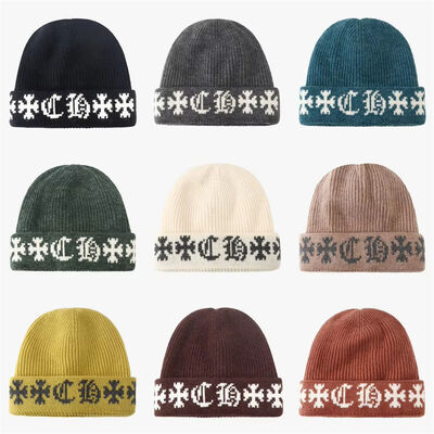 Unisex Knit Beanie Hat Featuring 20 Tahun OEM Expertise Soft Warm Stretchable Cocok untuk kegiatan outdoor