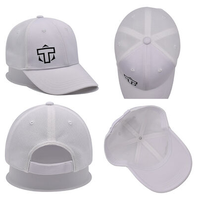 High Profile Six Panel Baseball Cap Termasuk Kotak Sweatband Fit Adjustable Cocok untuk Tim Olahraga dan Acara Marketing