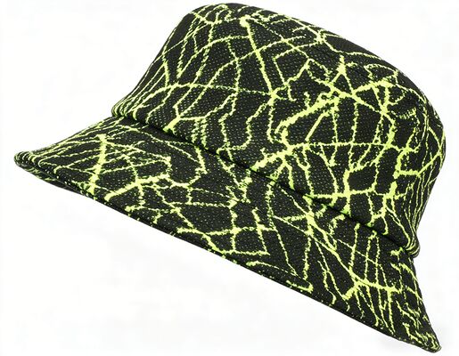 Perlindungan UV topi ember nelayan bernapas yang terbuat dari bahan daur ulang untuk kegiatan memancing di luar ruangan dan pantai