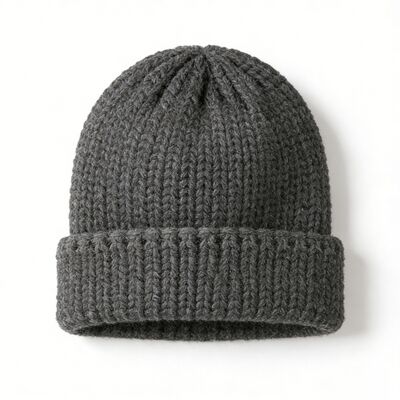 Custom Logo Unisex Knit Beanie Hat dengan Akrilik berkualitas tinggi untuk kehangatan dan gaya musim dingin