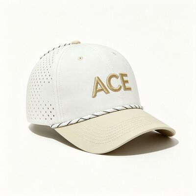Desain Khusus Topi Golf yang Dapat Disesuaikan dengan Kain Bernapas dan Tali yang Dapat Disesuaikan untuk Kenyamanan Pribadi