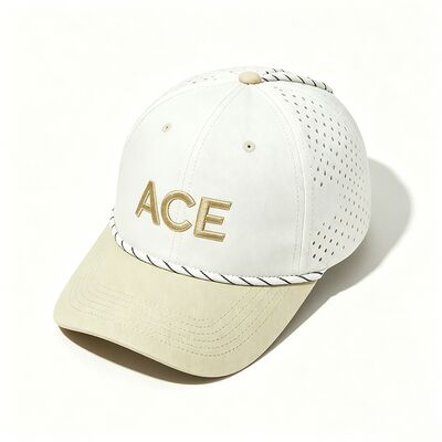Desain Khusus Topi Golf yang Dapat Disesuaikan dengan Kain Bernapas dan Tali yang Dapat Disesuaikan untuk Kenyamanan Pribadi