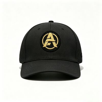 Topi Golf Ringan Bernapas dengan Bordir Flat yang Dapat Dikustomisasi untuk Golf Musim Panas
