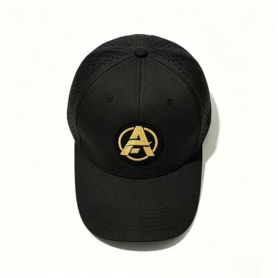 Topi Golf Ringan Bernapas dengan Bordir Flat yang Dapat Dikustomisasi untuk Golf Musim Panas