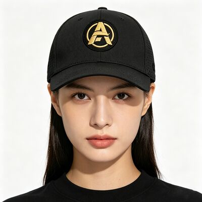 Topi Golf Ringan Bernapas dengan Bordir Flat yang Dapat Dikustomisasi untuk Golf Musim Panas