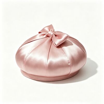 Beret Beret Pink Elegant dengan Kain 150 Gram Ringan dan Ukuran Disesuaikan untuk dan Casual Wear