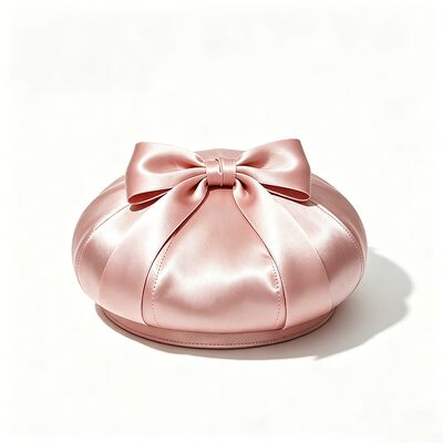 Beret Beret Pink Elegant dengan Kain 150 Gram Ringan dan Ukuran Disesuaikan untuk dan Casual Wear