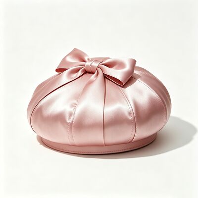 Beret Beret Pink Elegant dengan Kain 150 Gram Ringan dan Ukuran Disesuaikan untuk dan Casual Wear