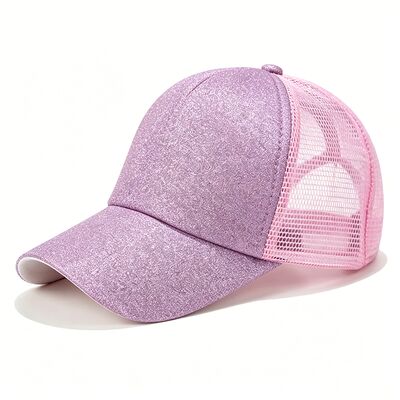 Topi Trucker Panel 5 Semua Musim Uniseks Logo Bordir Sablon Tempel Tempel Bahan Nyaman Cocok Dapat Disesuaikan