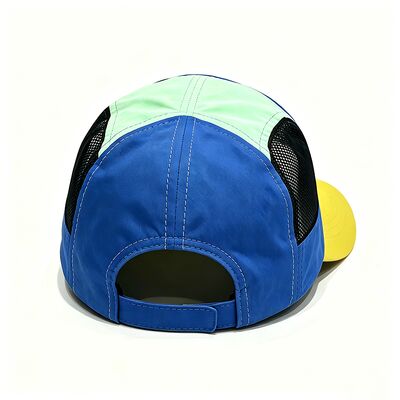 Cap camper unisex dengan tutup tali kait dan loop penutup penutup headwear adjustable bernapas sempurna untuk berkemah hiking dan di luar ruangan