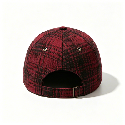 Disesuaikan enam panel Baseball Cap Sekitar 100 gram bahan bernapas menyediakan ventilasi dan penyerapan keringat