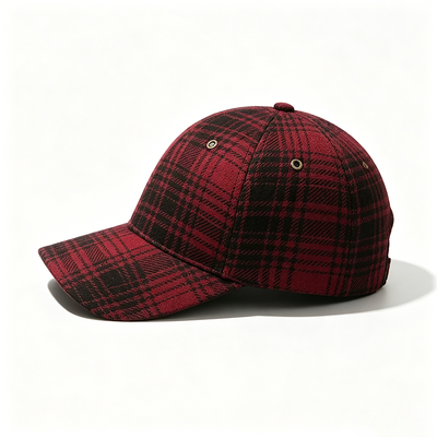 Disesuaikan enam panel Baseball Cap Sekitar 100 gram bahan bernapas menyediakan ventilasi dan penyerapan keringat