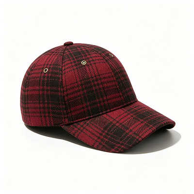 Disesuaikan enam panel Baseball Cap Sekitar 100 gram bahan bernapas menyediakan ventilasi dan penyerapan keringat
