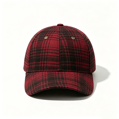 Disesuaikan enam panel Baseball Cap Sekitar 100 gram bahan bernapas menyediakan ventilasi dan penyerapan keringat