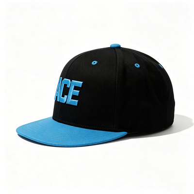 Unisex snapback caps kapas customisable logo bordir sempurna untuk distribusi ritel dan kampanye pemasaran