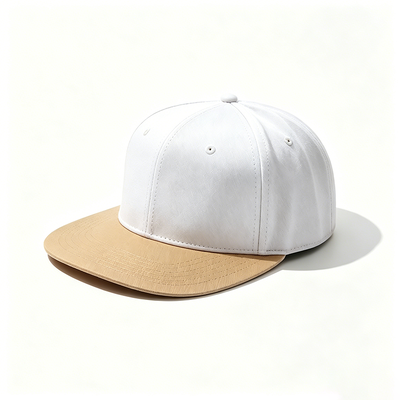 Topi Snapback Pinggiran Datar Katun Logo Khusus Menampilkan Kain Tahan Lama Ideal untuk Acara Olahraga Mode Perkotaan dan Santai