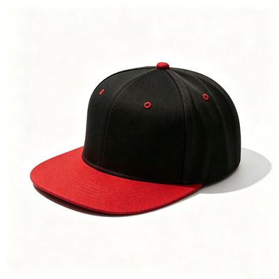 Topi Snapback Pinggiran Datar Katun Logo Khusus Menampilkan Kain Tahan Lama Ideal untuk Acara Olahraga Mode Perkotaan dan Santai