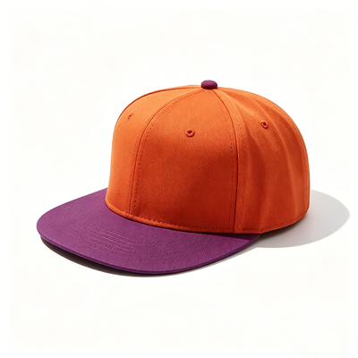 Topi Snapback Pinggiran Datar Katun Logo Khusus Menampilkan Kain Tahan Lama Ideal untuk Acara Olahraga Mode Perkotaan dan Santai