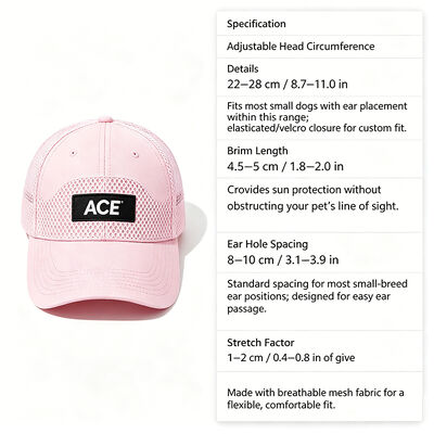 50 gram kapas Cute Pet Hat desain serbaguna Cocok berbagai pakaian dan kepribadian hewan peliharaan Hadiah sempurna