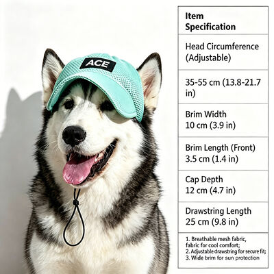 Outdoor Dan Indoor Pet Hat Cocok Untuk Anjing Kecil Paket Termasuk 1 X Pet Hat Adjustable Strap Untuk Aman Fit