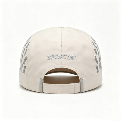 Sport Run Hat Satu Ukuran Cocok Semua Ringan Bernafas Nyaman Cap Adjustable untuk Latihan Berlari di Luar Ruang