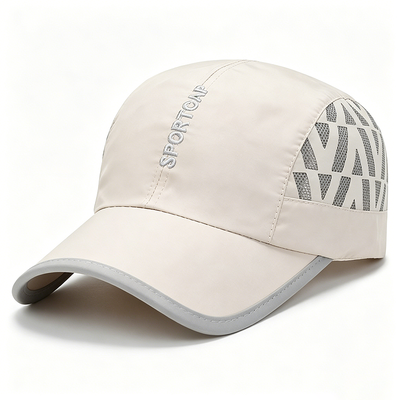 Sport Run Hat Satu Ukuran Cocok Semua Ringan Bernafas Nyaman Cap Adjustable untuk Latihan Berlari di Luar Ruang