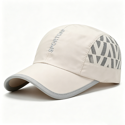 Sport Run Hat Satu Ukuran Cocok Semua Ringan Bernafas Nyaman Cap Adjustable untuk Latihan Berlari di Luar Ruang