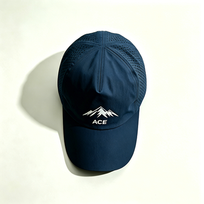 Satu Ukuran Cocok Semua Custom Sport Cap menawarkan Curve Edge dan Kontras jahitan sempurna untuk acara olahraga perusahaan