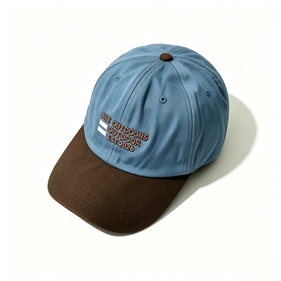 Sports Dad Hat dengan 100% Cotton Twill Adjustable Metal Clamp Buckle dan Desain Ringan Bernafas