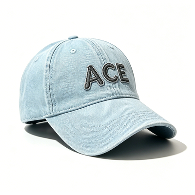 Topi Ayah Olahraga dengan Gesper Gesper Logam Dapat Disesuaikan Kain Kepar Katun 100% dan Desain Ringan Bernapas