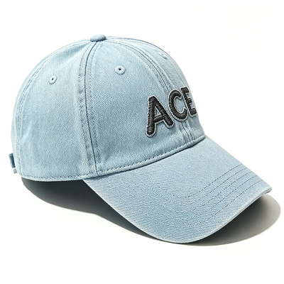 Topi Ayah Olahraga dengan Gesper Gesper Logam Dapat Disesuaikan Kain Kepar Katun 100% dan Desain Ringan Bernapas