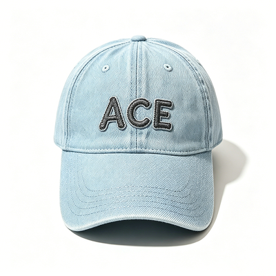 Topi Ayah Olahraga dengan Gesper Gesper Logam Dapat Disesuaikan Kain Kepar Katun 100% dan Desain Ringan Bernapas