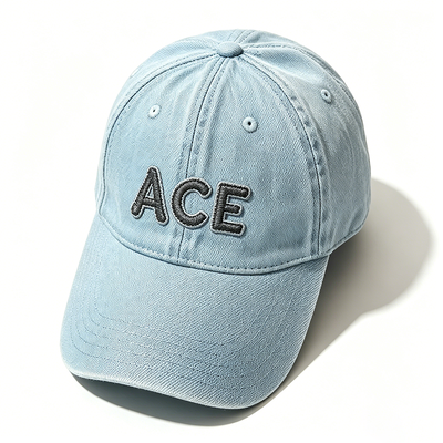 Topi Ayah Olahraga dengan Gesper Gesper Logam Dapat Disesuaikan Kain Kepar Katun 100% dan Desain Ringan Bernapas