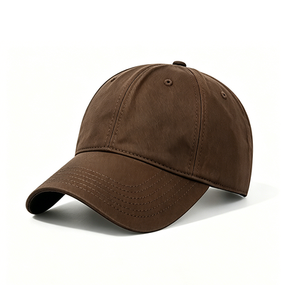 Topi Ayah Olahraga Bernapas Dan Ringan dengan Gesper Gesper Logam dan Bordir Datar