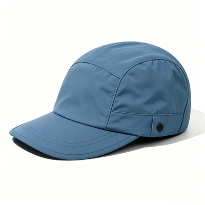 Topi Camper 5 Panel yang disesuaikan dengan Sports Mesh Sweatband dan Breathable Mesh untuk Aktivitas Luar Ruang