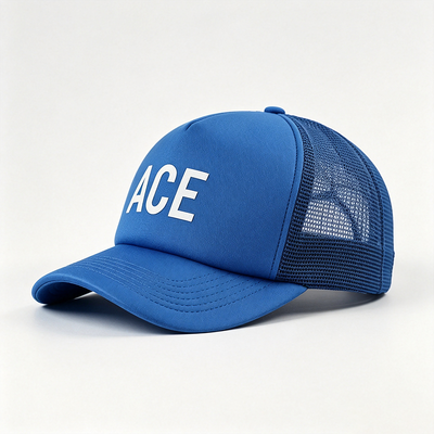 Velcro Back Closure Trucker Cap Featuring Durable Mesh Back Negara asal Berbeda-beda sesuai ideal untuk hadiah perusahaan