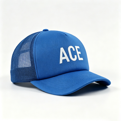 Velcro Back Closure Trucker Cap Featuring Durable Mesh Back Negara asal Berbeda-beda sesuai ideal untuk hadiah perusahaan