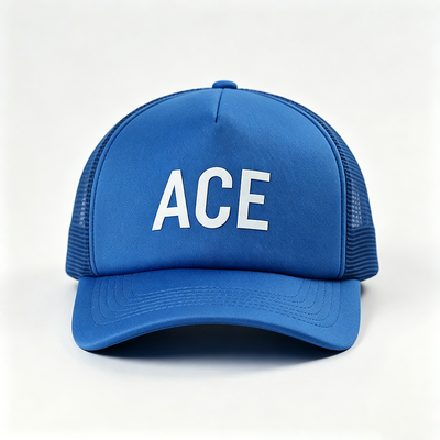 Velcro Back Closure Trucker Cap Featuring Durable Mesh Back Negara asal Berbeda-beda sesuai ideal untuk hadiah perusahaan