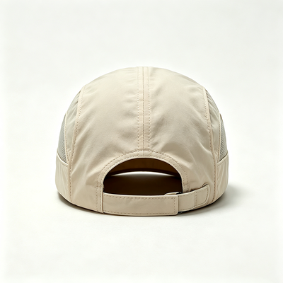Topi Camper 5 Panel Curved Brim dengan jahitan kontras Pakaian kepala tahan lama dan nyaman untuk gaya hidup aktif