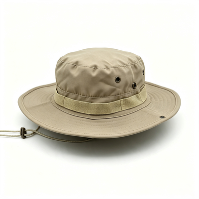 Topi Boonie Ringan Bernapas UPF50+ Pelindung Matahari untuk Mendaki, Memancing, dan Berkemah