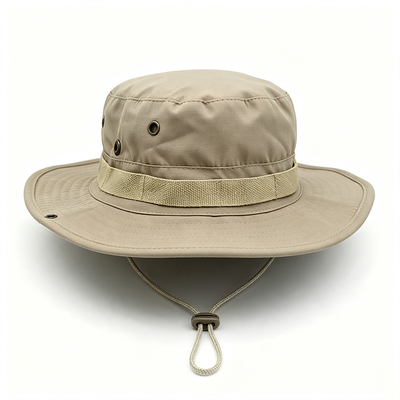 Topi Boonie Ringan Bernapas UPF50+ Pelindung Matahari untuk Mendaki, Memancing, dan Berkemah