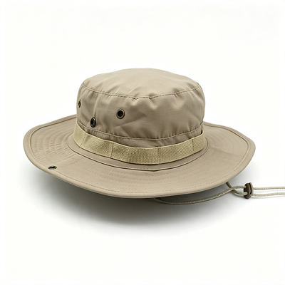 Topi Boonie Ringan Bernapas UPF50+ Pelindung Matahari untuk Mendaki, Memancing, dan Berkemah