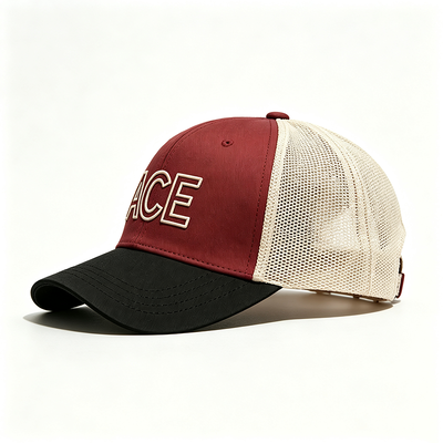 Topi Trucker 6 Panel Disesuaikan Topi Trucker Snapback Cocok untuk Promosi Pemasaran Pakaian Perusahaan dan Gaya Kasual