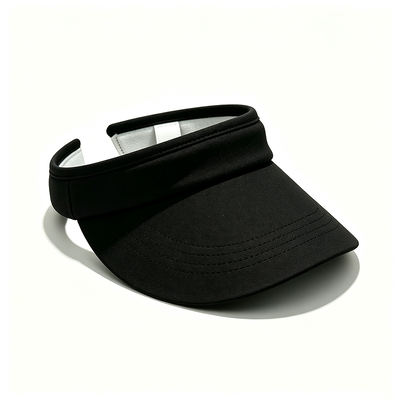 Screen Printing Sun Visor Cap Adjustable Strap Curved Brim Pilihan yang sangat baik untuk hadiah perusahaan dan acara